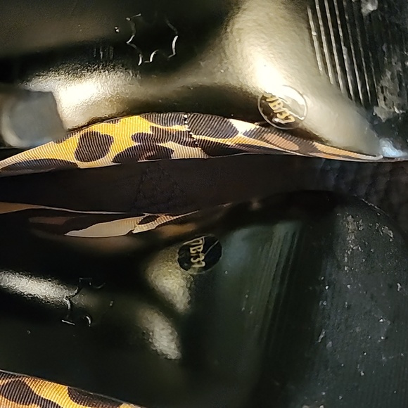 Jessica Simpson peeptoe Leopard platform heels - Picture 7 of 13